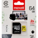 MEMORIA MAXELL MICRO SD 64GB GEN 10