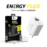 CARGADOR ENERGY FLUX 20W 1,25M 2PUERTOS
