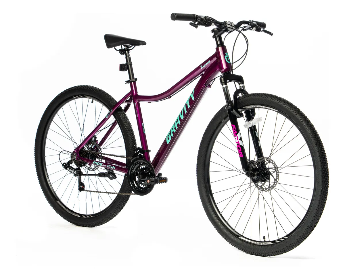 BICICLETA MOUNTAINBIKE GRAVITY DABOMB VEVIO TALLE M/L