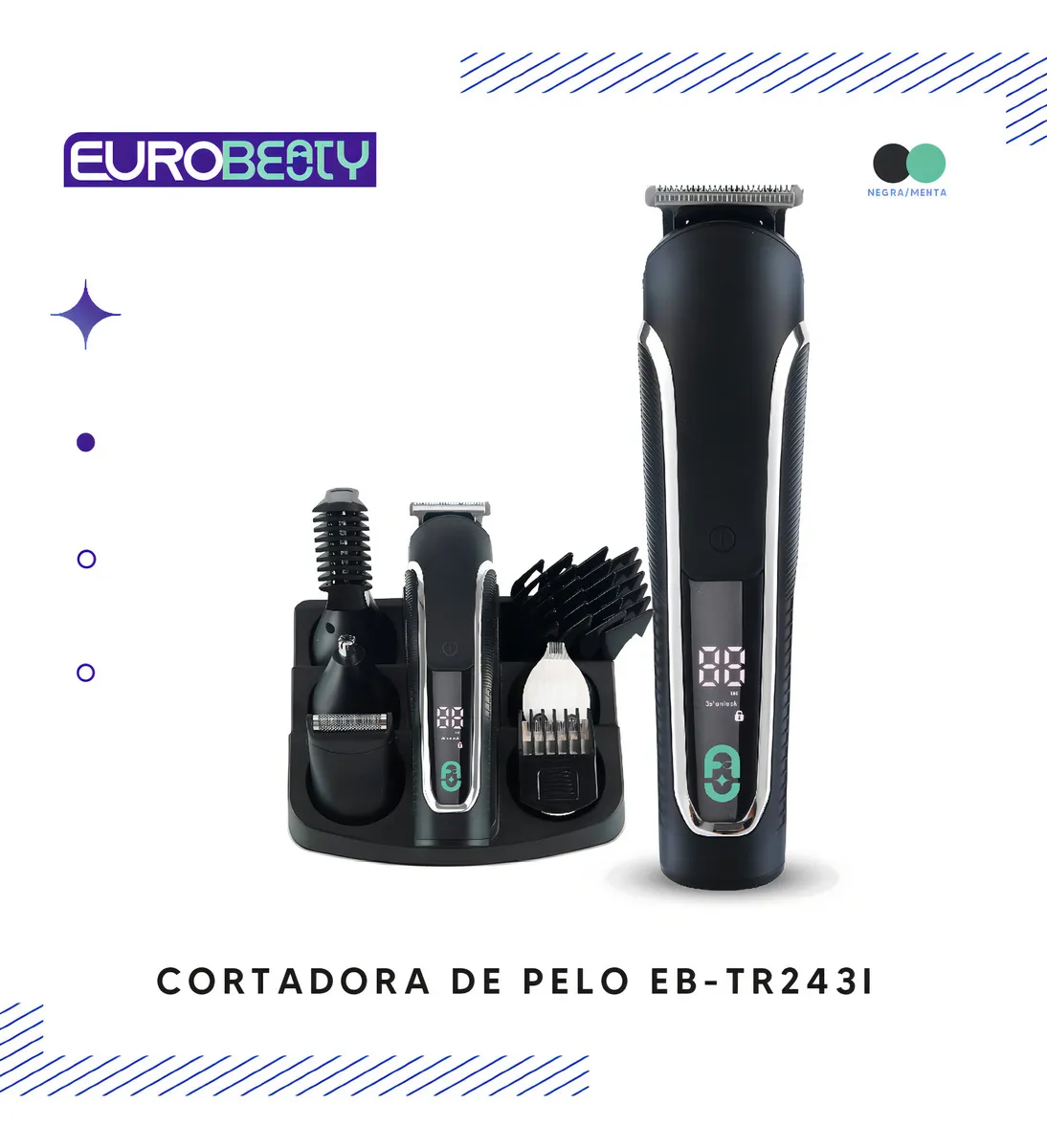 CORTADORA DE PELO EUROBEAUTY TR-243I