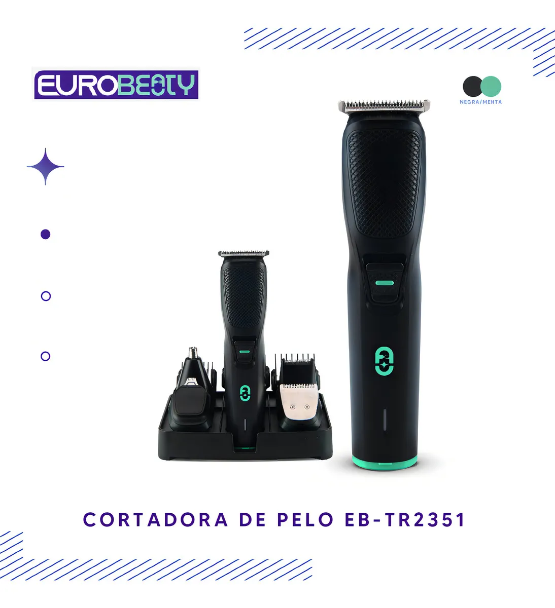 CORTADORA DE PELO EUROBEAUTY TR-235I