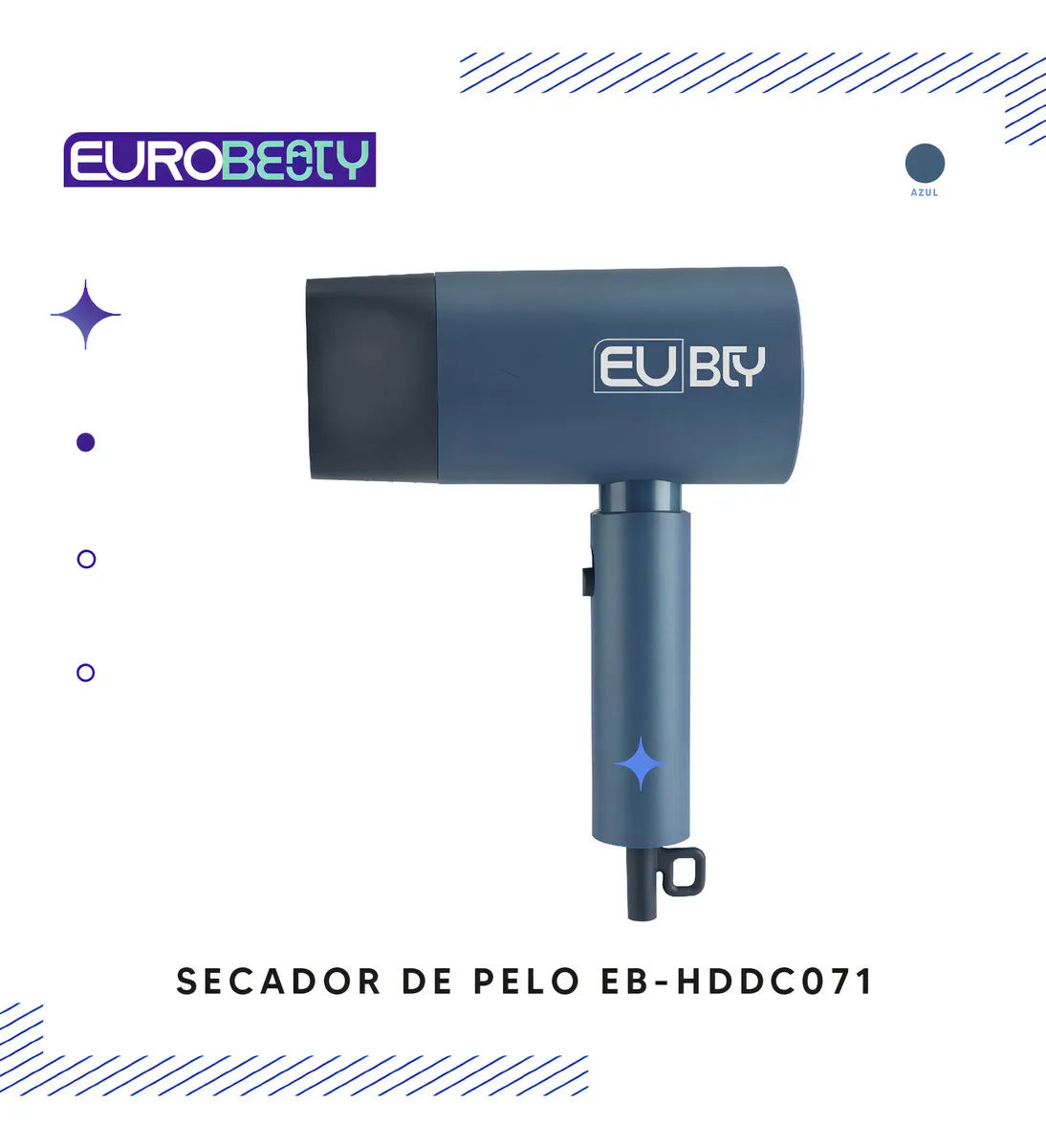 SECADOR DE PELO EUROBEAUTY HDDC07I