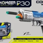 Pistola Eva P30 Pioneer Juguete Dardos Goma Soft Bullet Gun