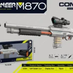 Escopeta De Dardos Eva Semi Automática Con Mira M870