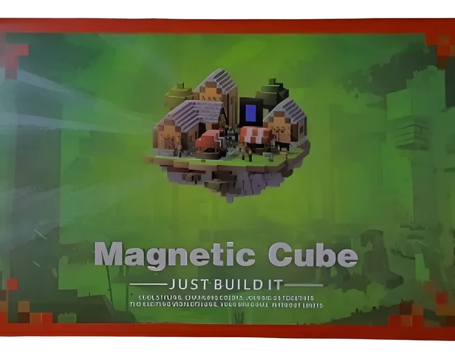 Kit 375 Cubos Imantados Minecraft