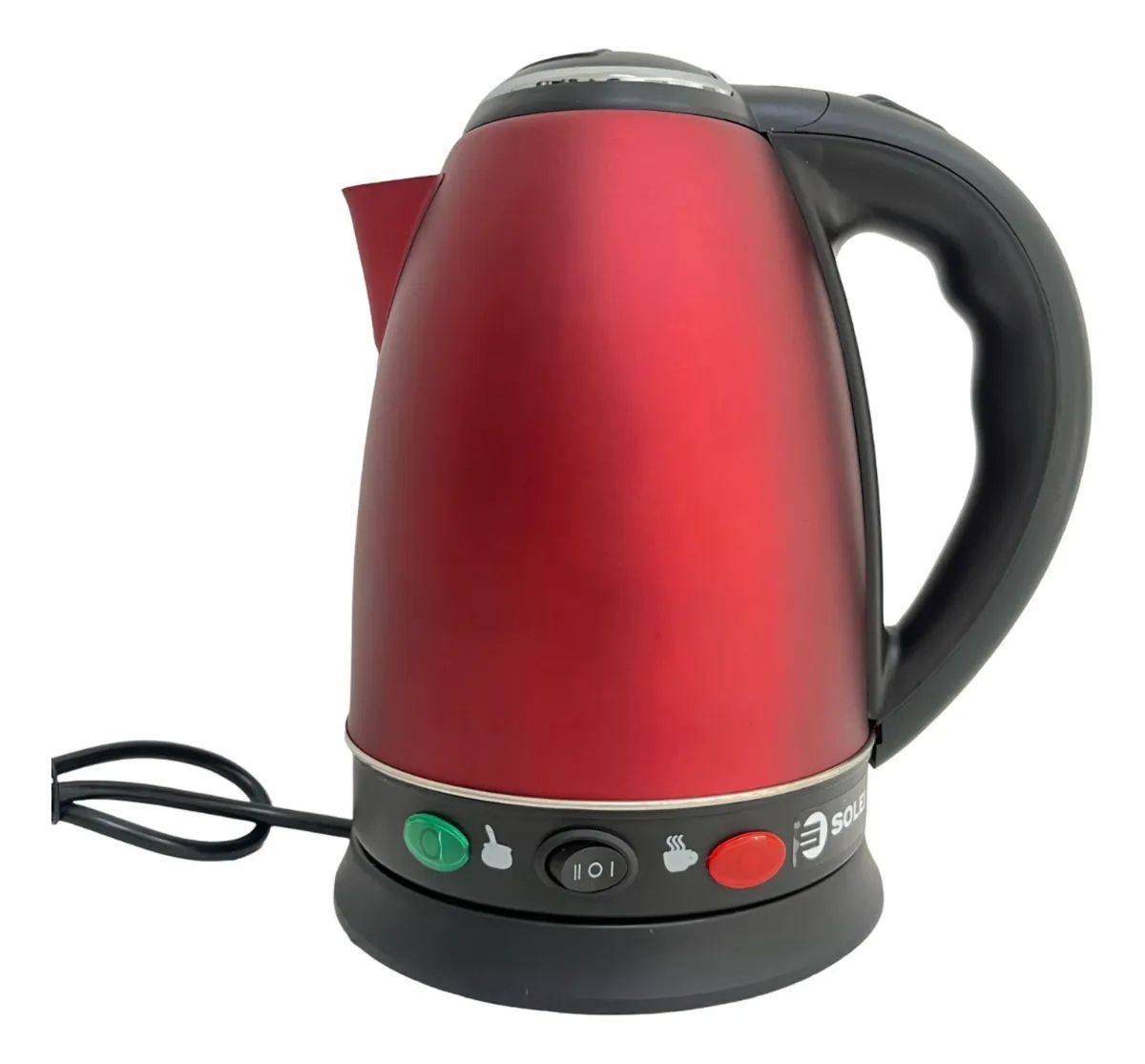 Jarra Electrica Solei Acero Corte Mate Y Hervir