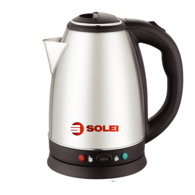 Pava Eléctrica Solei Inoxidable Herbidora con Corte Mate