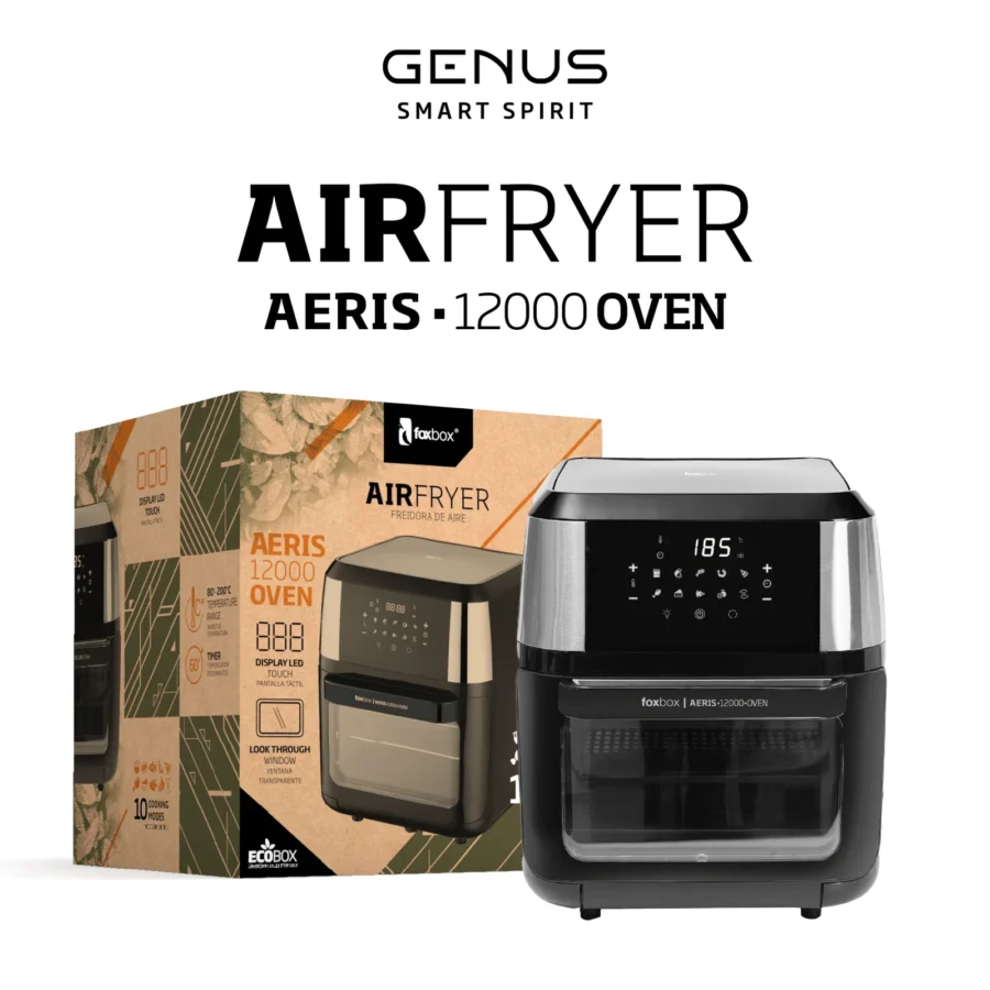 FREIDORA DE AIRE FOXBOX GENUS AERIS 12000 OVEN