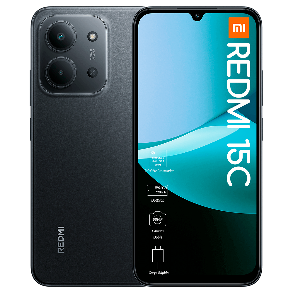 REDMI 15C 16/256GB (Con cargador original)